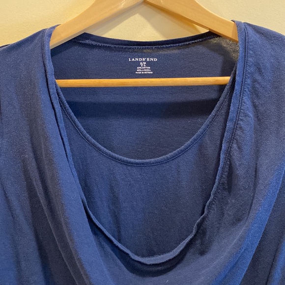 LANDS’ END Long Sleeve Cowl Neck Top - Picture 2 of 9